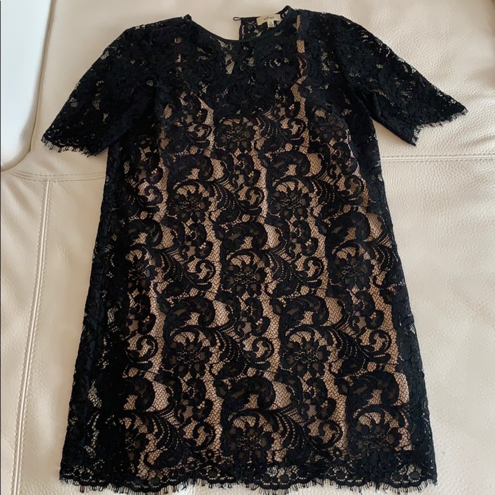 Aritizia Wilfred Women’s Black Lace Dress